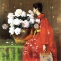 Peonías 1897 flor William Merritt Chase